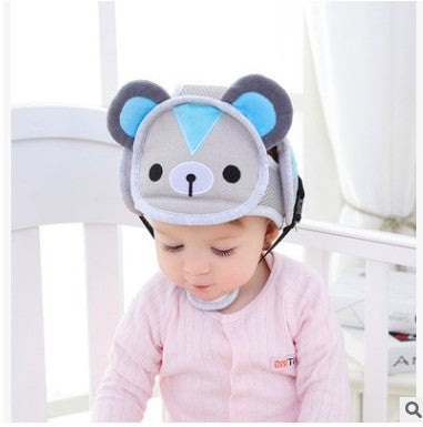 Baby Drop Protection Toddler Cartoon Breathable Safety Helmet