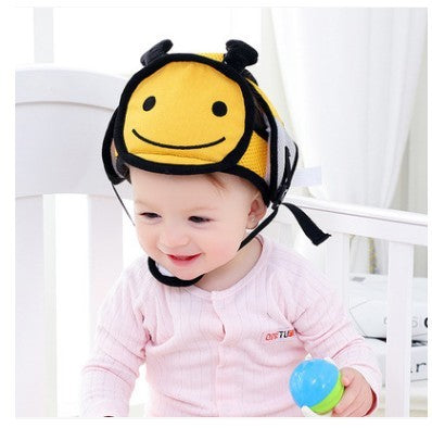 Baby Drop Protection Toddler Cartoon Breathable Safety Helmet