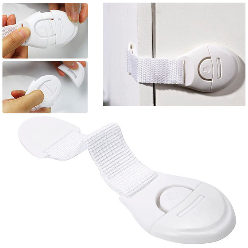 Adhesive safety lock for home