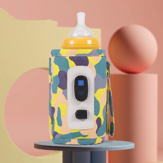 Baby bottle warmer with LED display