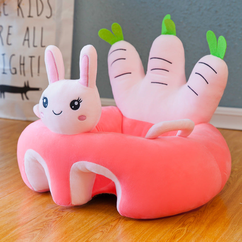 Baby lounge chair with cute character design