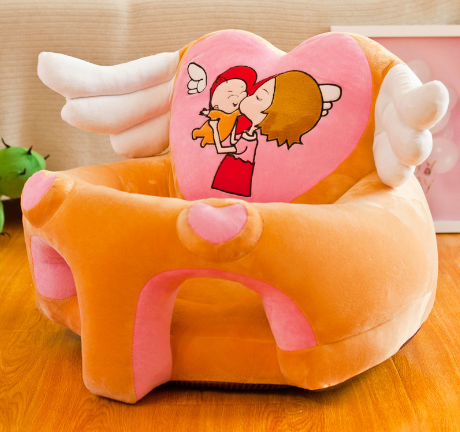 Cartoon baby floor seat for tummy tim