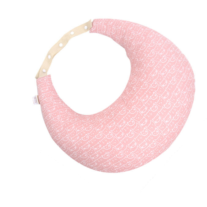 Soft nursing pillow with washable cover