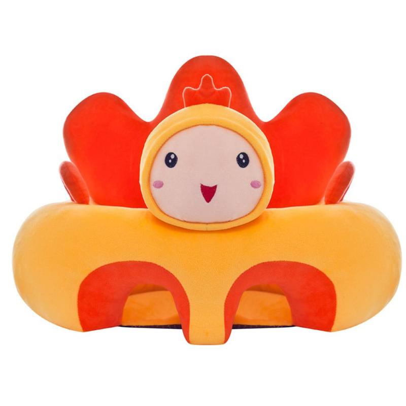 Supportive baby seat in animal design